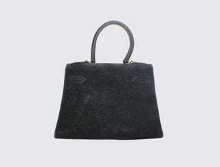 Hermès Kelly 20 Noir side view
