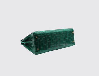Hermès Kelly 32 Vert Émeraude back view