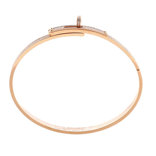 Hermès Kelly Bracelet Small Model Rose Gold detail view