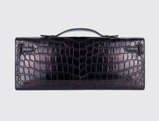 Hermès Kelly Cut Noir side view