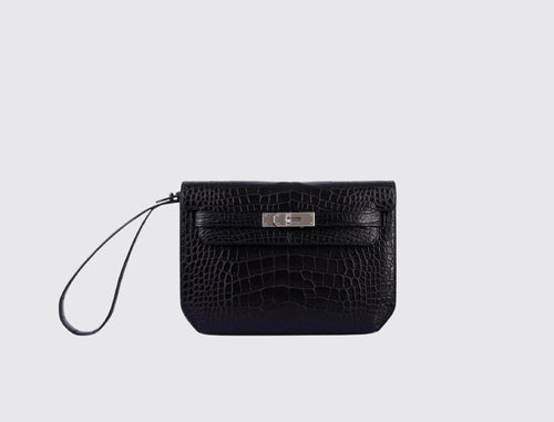 Hermès Kelly Dépêches Noir
