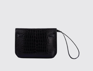 Hermès Kelly Dépêches Noir side view
