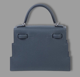 Hermès Kelly Doll Picto Gris Misty back view