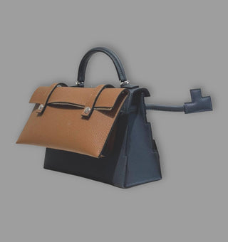 Hermès Kelly Doll Picto Gris Misty side view