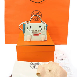 Hermès Kelly Doll Picto Vert Fizz side view