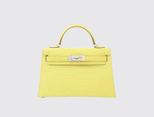 Hermès Mini Kelly II 20 Lime