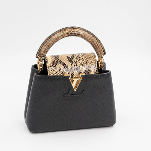 Louis Vuitton Capucines Mini Python