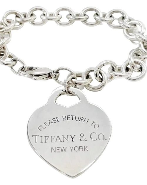 Tiffany Return to Tiffany Heart Tag Bracelet Silver