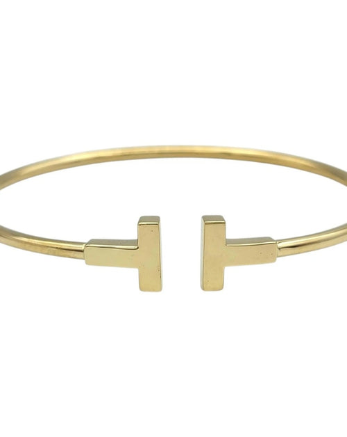 Tiffany T Wire Bracelet Yellow Gold