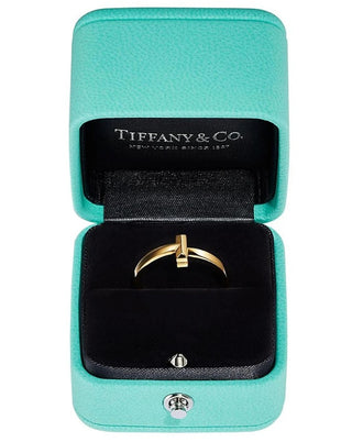 Tiffany T1 Ring Yellow Gold box view