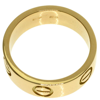 Cartier Love Ring Yellow Gold side view