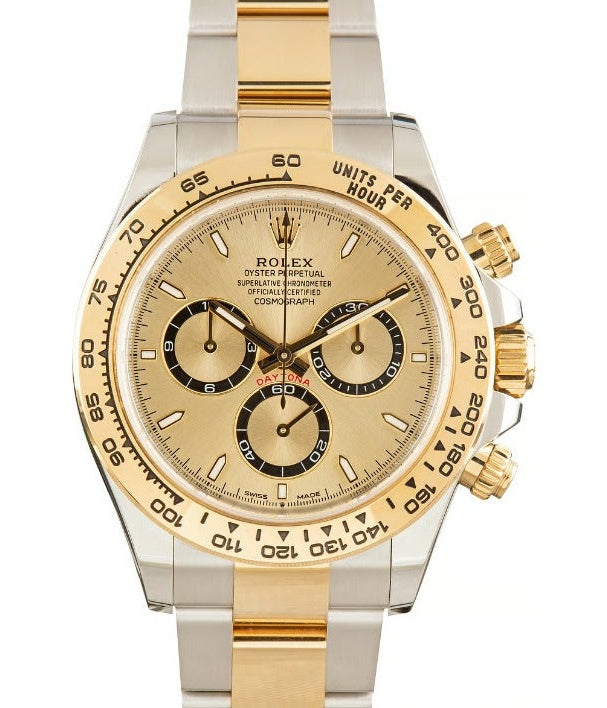 Rolex Daytona Two-Tone Champagne Dial