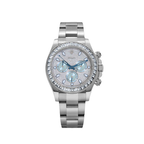 Rolex Daytona Ice Blue Diamond Bezel