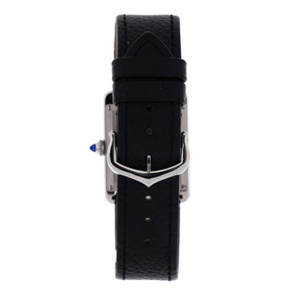 Cartier Tank Must Steel Leather detail view