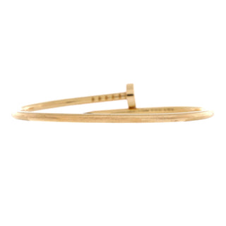 Cartier Juste un Clou Bracelet Yellow Gold side view