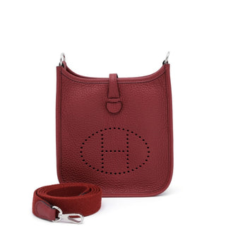hermes-evelyne-16-tpm-rouge-h front view