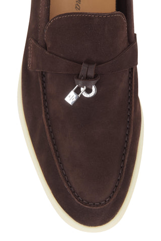 Loro Piana Summer Charms Loafer Deep Kummel, hardware detail