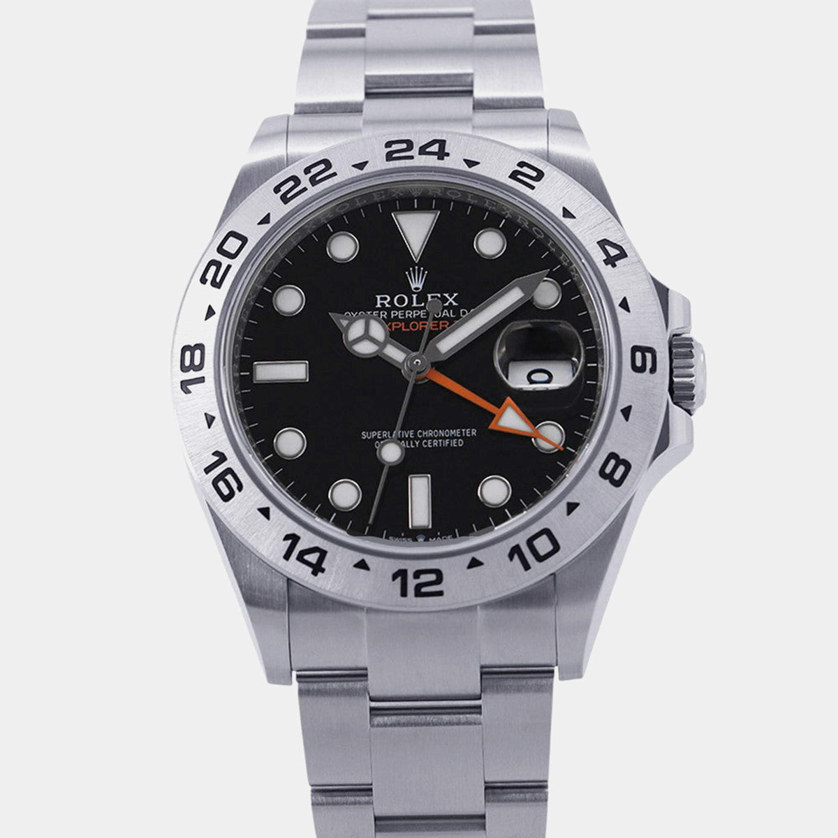 Rolex Explorer II 226570 Black Dial view