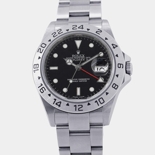 Rolex Explorer II 16570 Black Dial