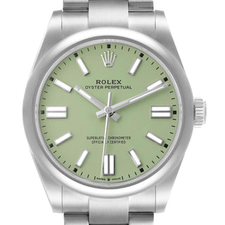 Rolex Oyster Perpetual 41 Pistachio Green