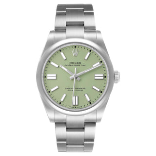 Rolex Oyster Perpetual 41 Pistachio Green