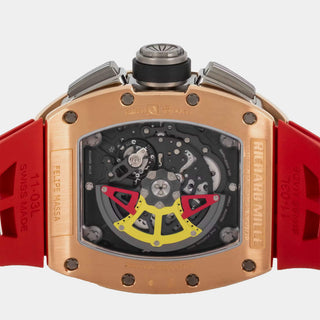 Richard Mille RM 011 Chronograph Felipe Massa exhibition caseback movement