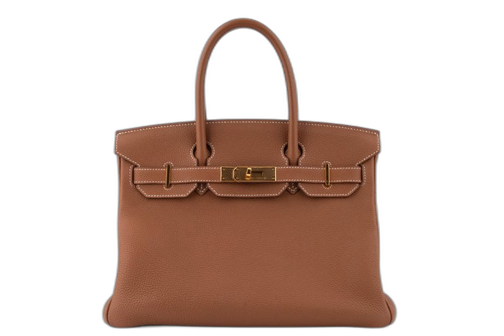 Hermès Birkin 30 in Gold Togo